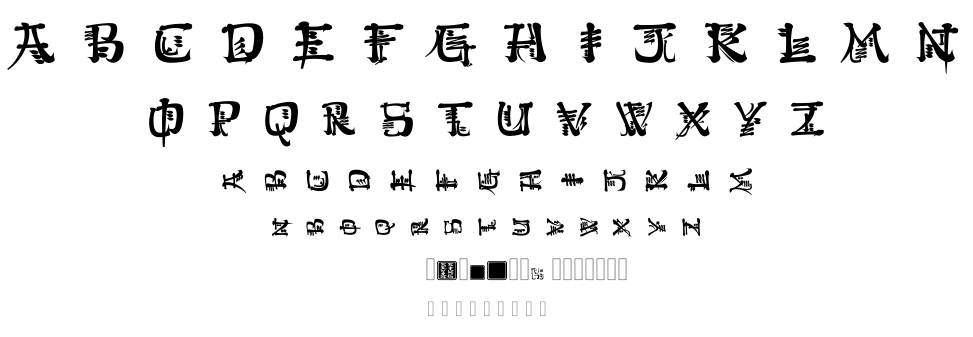 Kingthings Conundrum font