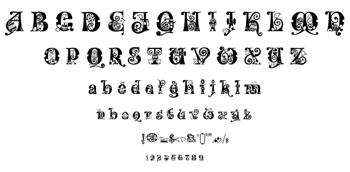 Kingthings Eggypeg font
