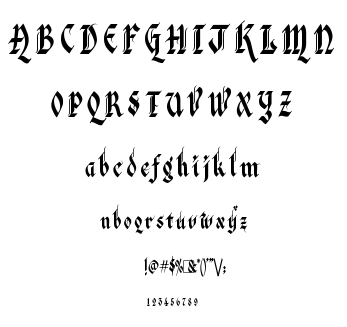 Kingthings Italique font