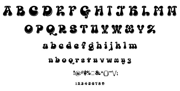 Kingthings Lickorishe font