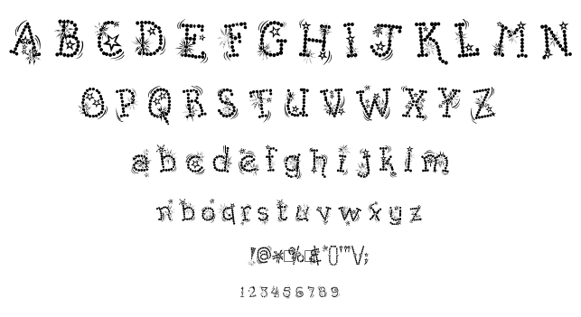 Kingthings Whizzbang font
