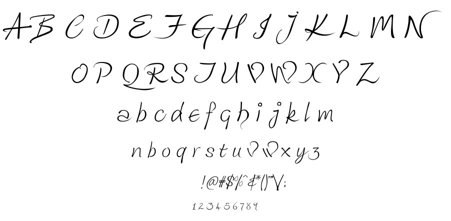 Kingthings Wrote font