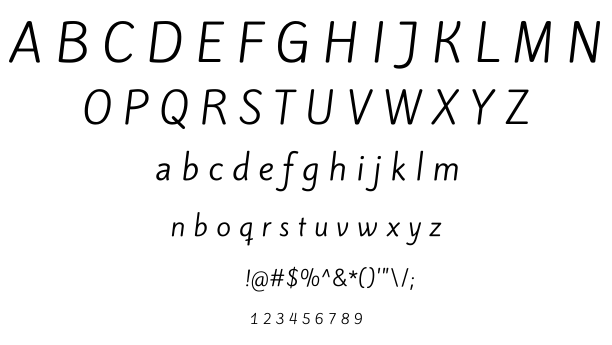 Kite font