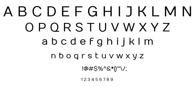 Numans font