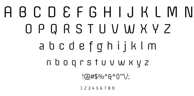 Offside font