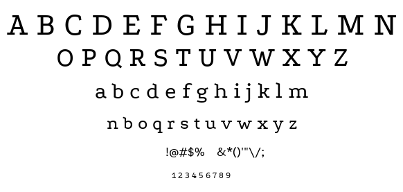 Podkova font