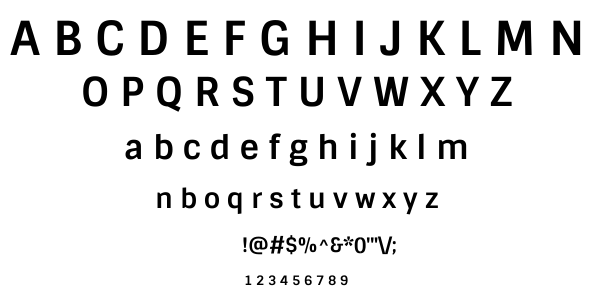 Sintony font