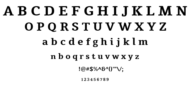 Tienne font