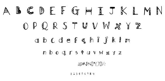 Wallflower font