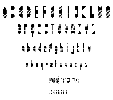 Modulo3 font