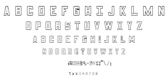 3×5 font