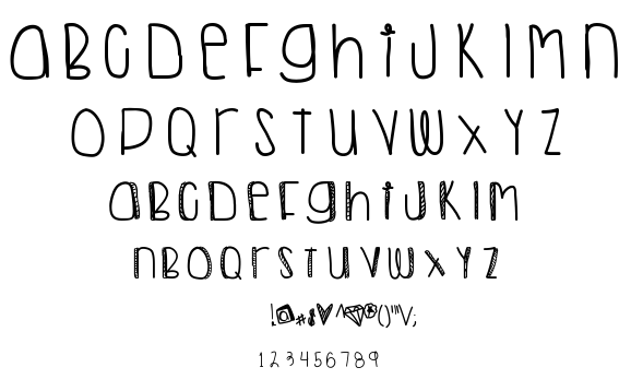 Another Night Out font