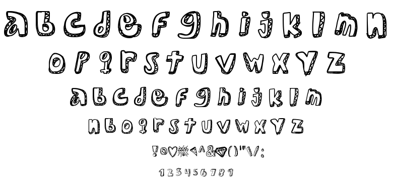 BadIntentions font