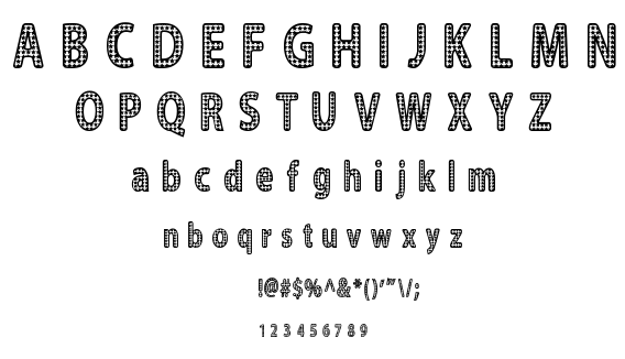 Blinger font