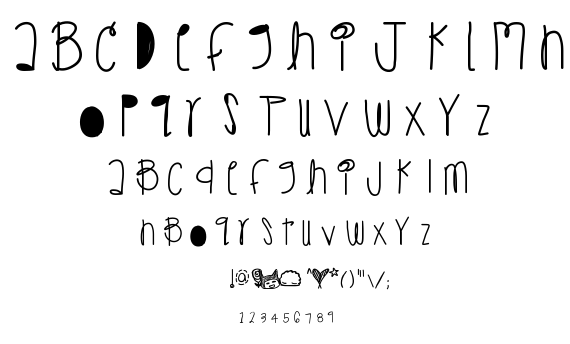 Burning Desire font