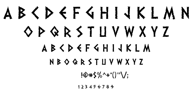 Dalek font