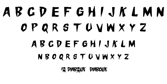 Danger Diabolik font