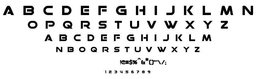 Datacron font