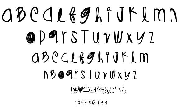Diamonds Pearls font