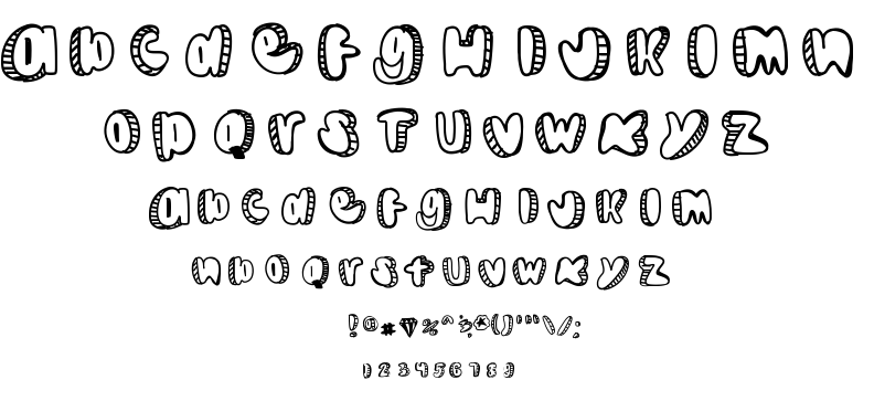 Doodle font