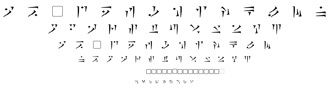 Dovahkiin font