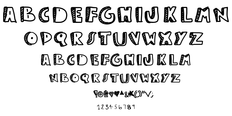 Guest service font