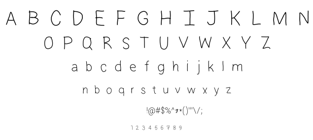 HM Hamelton Hand font