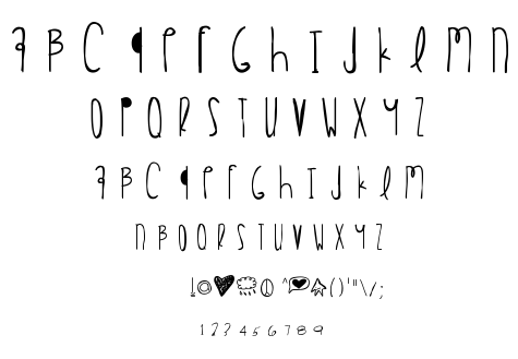 Happy Easter font