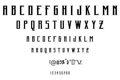 Harker font