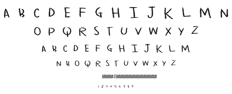 Head Shot font