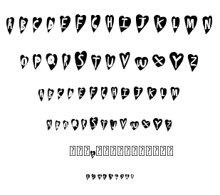 Heart Beat font