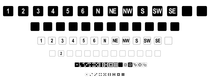 Hexahedron Rounded font