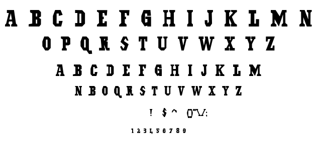 Il Grinta font