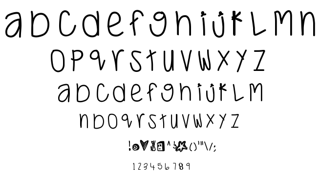 Just Wait And See font