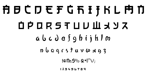 Kato font