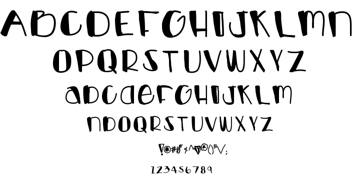 Lucky Charms font