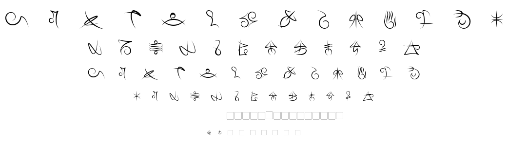 Mage Script font