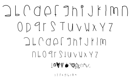 Monkey Wishes font