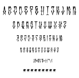 Monstatag font