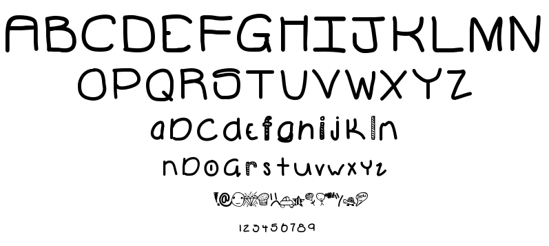 Moving On font