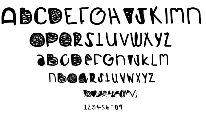 Restless font