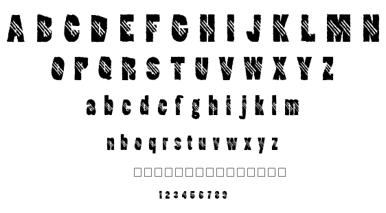 Clawripper font