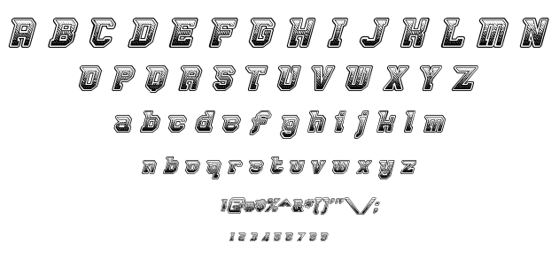 Robbie Rocketpants font