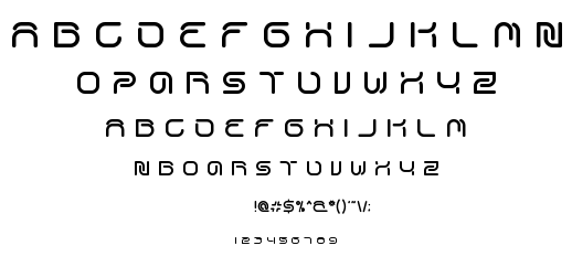 SPORT CENTER font