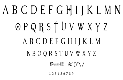 Snow White font