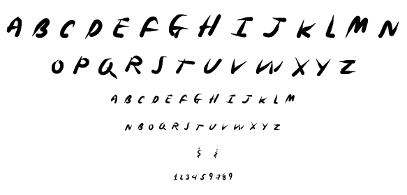 Spring Ninja font