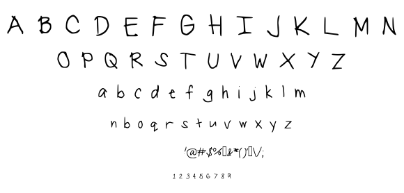 Study Notes font