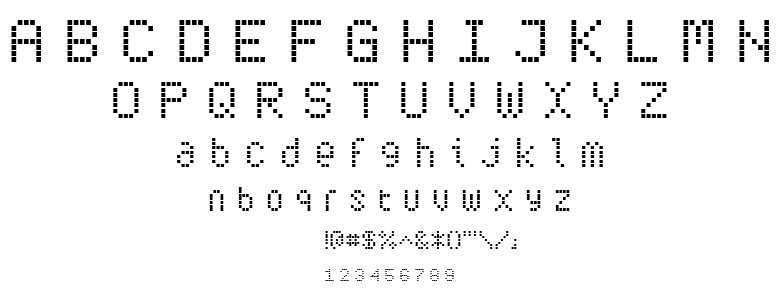 Subway Ticker font