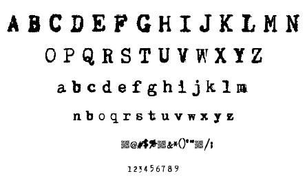 Super Keys font