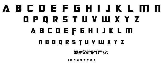 Transformers Movie font